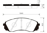 Sangsin brake SP1238