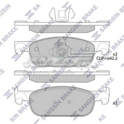 Sangsin brake SP4054